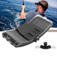 Scatola portatile da cintura per pesca 16.4-16.9oz Nero