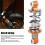 Amortisseur universel 400 lb 125 mm centre orange 7