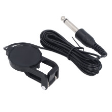 Pickup clip-on in plastica, cavo da 2,5 m, jack da 6,35 mm