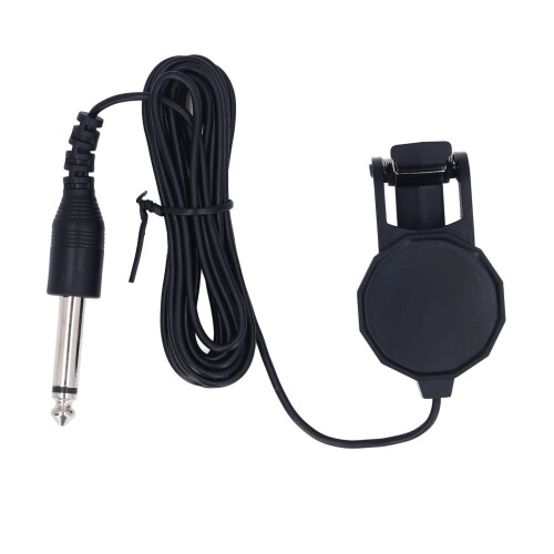 Pickup clip-on in plastica, cavo da 2,5 m, jack da 6,35 mm 2