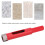 14mm Diamond Hole Cutter Flat Tooth Drill Bit for Ceramic Tile and Marble Work 12