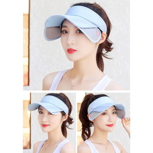 Chapeau à visière d'été - Taille unique, 55-60 cm, Couleurs assorties 2