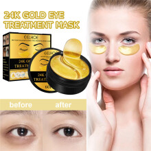 24K Gold Eye Mask To Reduce Eye Bags, Firm, Moisturize