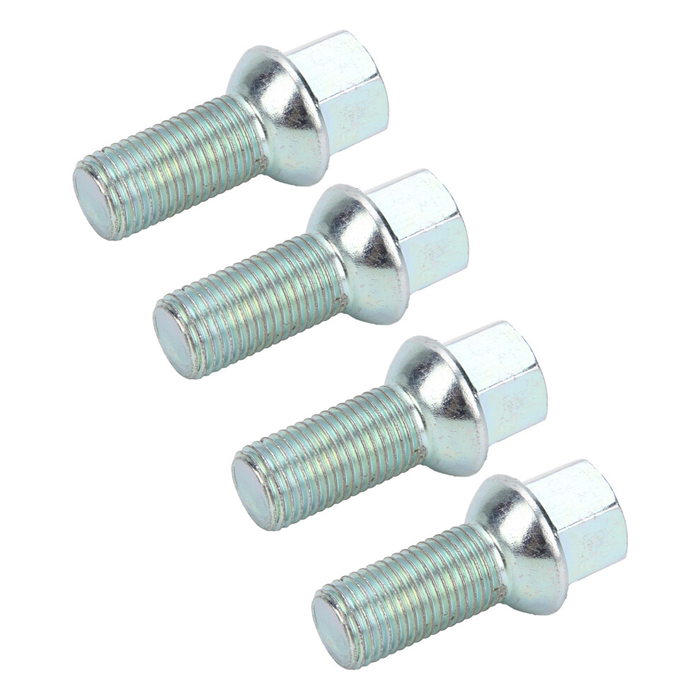 Perfect Fit 4Pcs M14x1.5 Lug Bolts For A3 A4l A5 A6 A8 Q3 Q5 Models 8181333498671