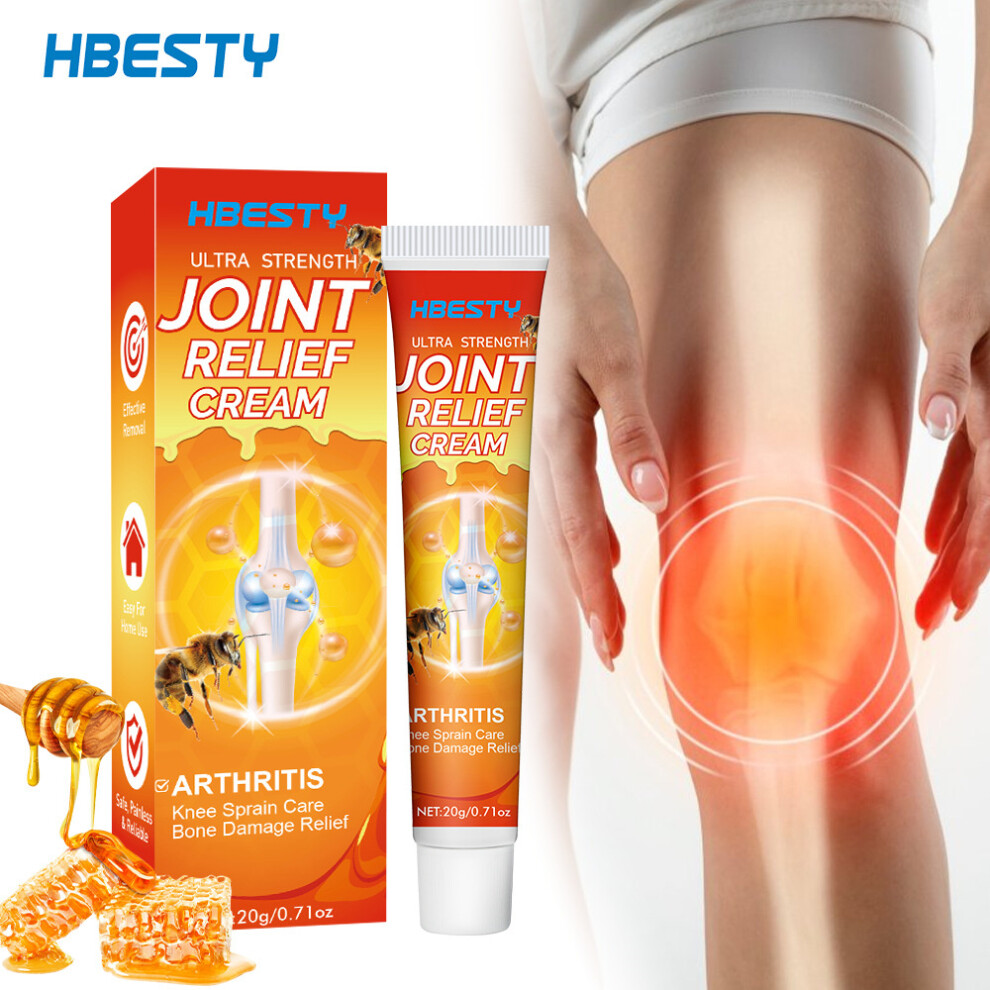 20G New Zealand Bee Venom Joint - Bee Venom Gel For Knee, Shoulder, Neck & Ankle Pain Relief With Propolis Cream