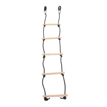 Scala a corda per bambini a 5 gradini, 100kg/220.5lb, Naturale