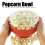 Folding Silicone Popcorn Bowl with Lid, 26x14cm, Red 11