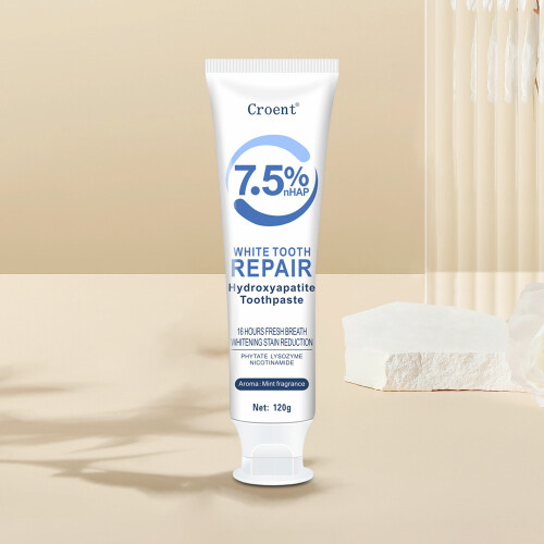 Croent Hydroxyapatite Whitening Toothpaste Improves Yellow Teeth And Refreshes 1