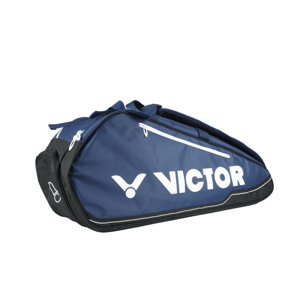 Victor DoubleThermobag 9115 B Badminton Racket Bag Shoe Pocket & Shoulder Strap-image-OPC-PJ7WR85-NEW