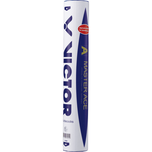 Victor Master Ace Badminton Feather Shuttlecocks BWF Εγκεκριμένο φυσικό φελλό