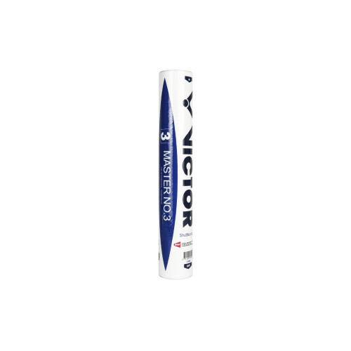 Victor Master No.3 Feather Shuttlecock Tournament Duck Feather Speed 77