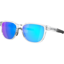 Oakley Actuator Sonnenbrille, polierter klarer Rahmen mit polarisierten Prizm-Saphirgläsern
