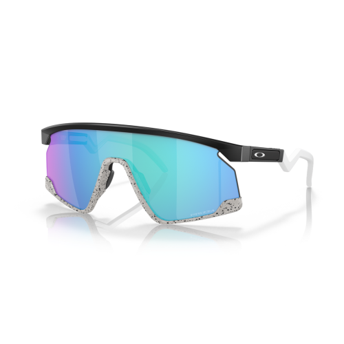 Oakley Oakley BXTR Prizm Sunglasses Durable Matte Black Shield Frame