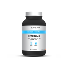 QNT Omega-3 3000mg högstyrka fiskolja med EPA & DHA 90 mjukgel