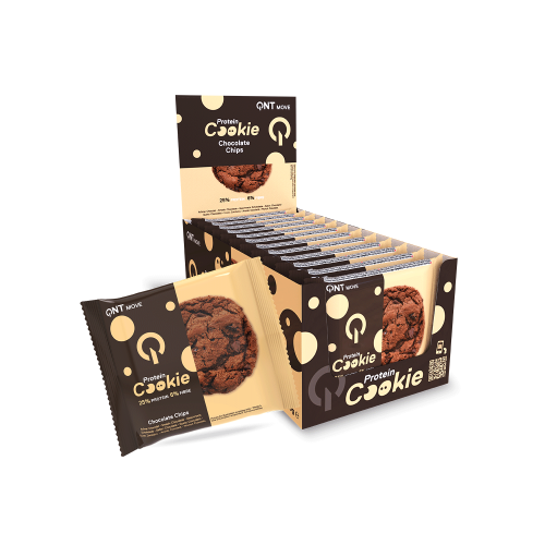 QNT Protein Cookie 25% High Protein Snack Sports Ernæring til atleter