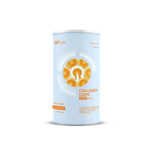 Συμπλήρωμα υδρολυμένου κολλαγόνου QNT Collagen Care για το δέρμα των μαλλιών στα νύχια