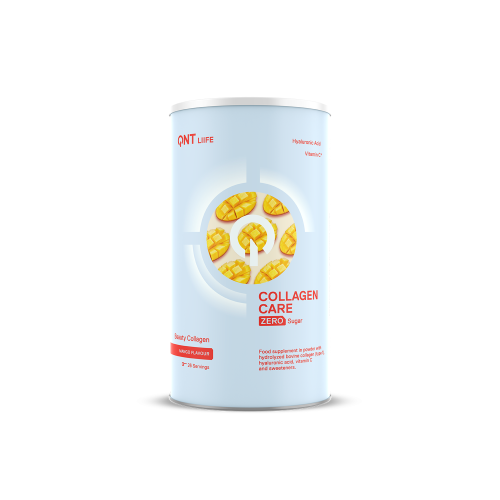 Συμπλήρωμα υδρολυμένου κολλαγόνου QNT Collagen Care για το δέρμα των μαλλιών στα νύχια