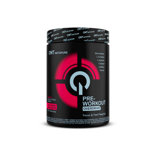 QNT Metapure Overdrive Pre-Workout Εξαιρετική γεύση και εύκολη μίξη