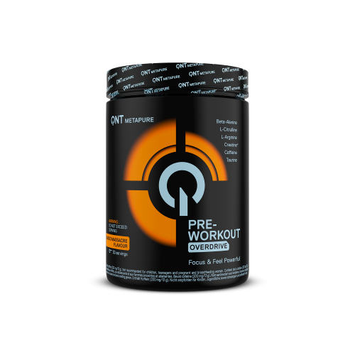 QNT Metapure Overdrive Pre-Workout Εξαιρετική γεύση και εύκολη μίξη