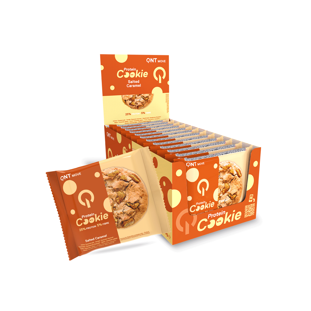 Qnt Protein Cookie 25% High Protein Snack Sports Nutrition For Athletes