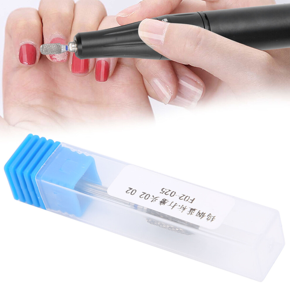 Tungsten Steel Nail Drill Bit for Dead Skin Removal, 2.35mm Shank