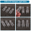 20Pcs G9 Halogen Light Bulbs,25W Clear Lamps Dimma 6