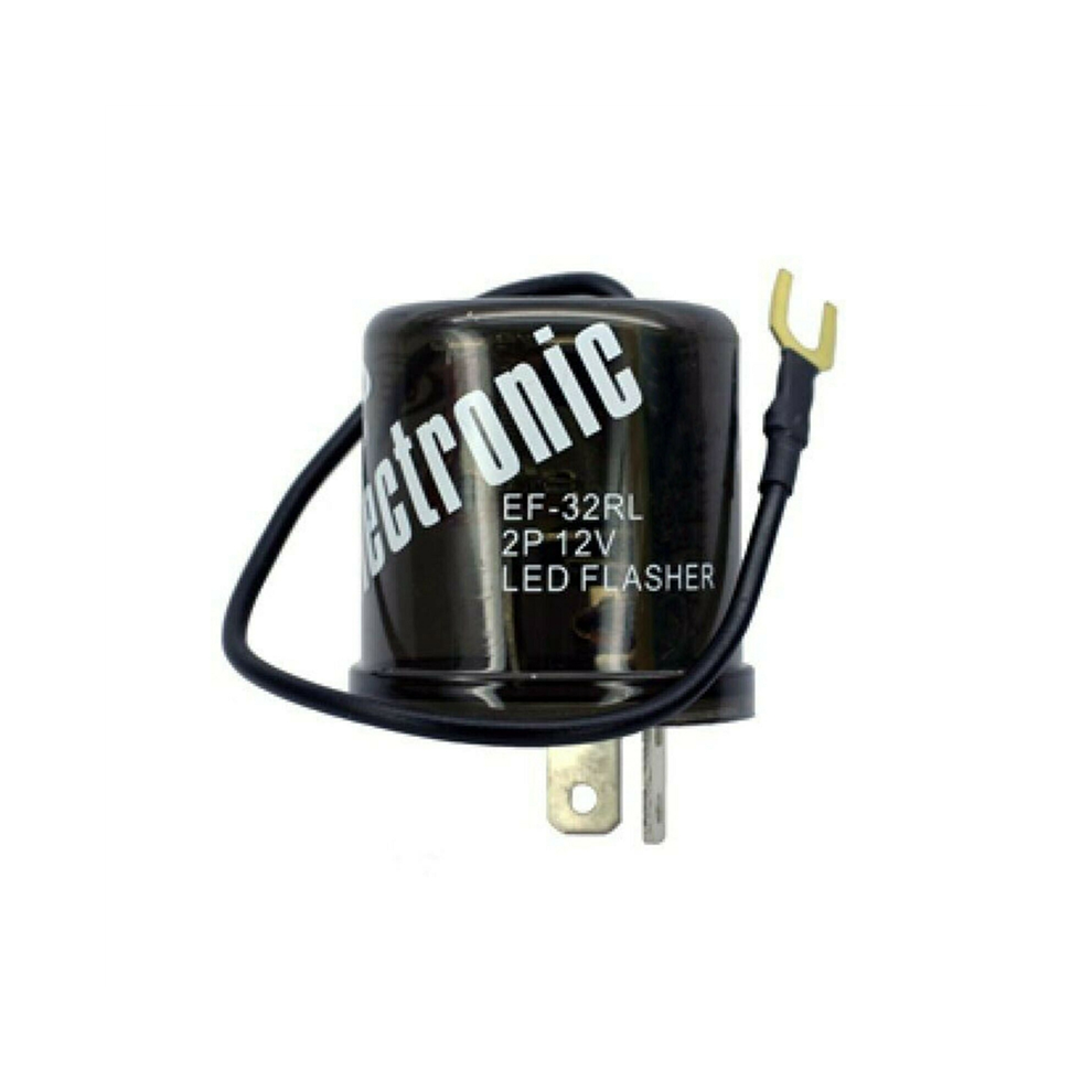2 Pin Terminal Relay Electronic Switch Flasher 12V 4853655122278