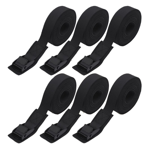 6.6Ft Lashing Straps with Adjustable Cam Buckles T