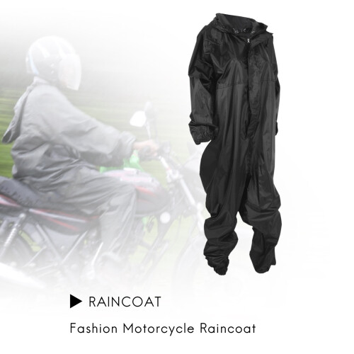 Fashion Motorcycle Raincoat /Conjoined Raincoat/Ov 2