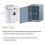 Kitchen Compost Bin for Counter Top or , Hanging S 7