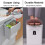 Kitchen Compost Bin for Counter Top or , Hanging S 8