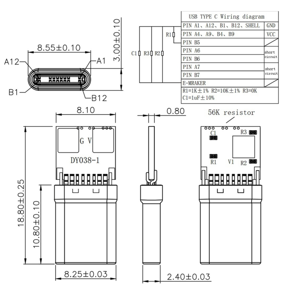 10Pcs 12V Pd/Qc Decoy Board Fast Charge Module Wit 4853655127969