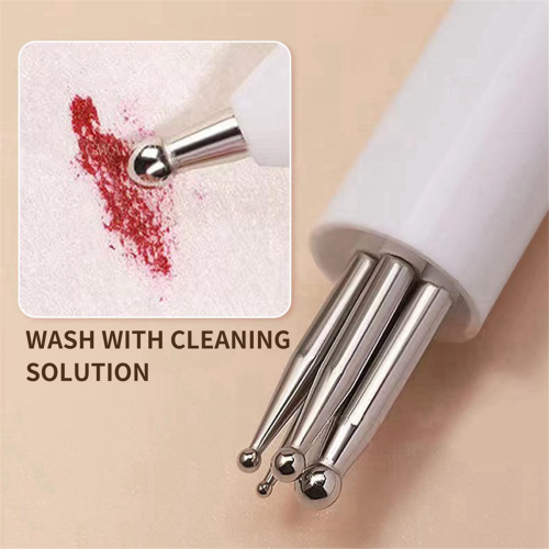4 in 1 Nail Dotting Pen Drill Point Tools DIY Mani 1