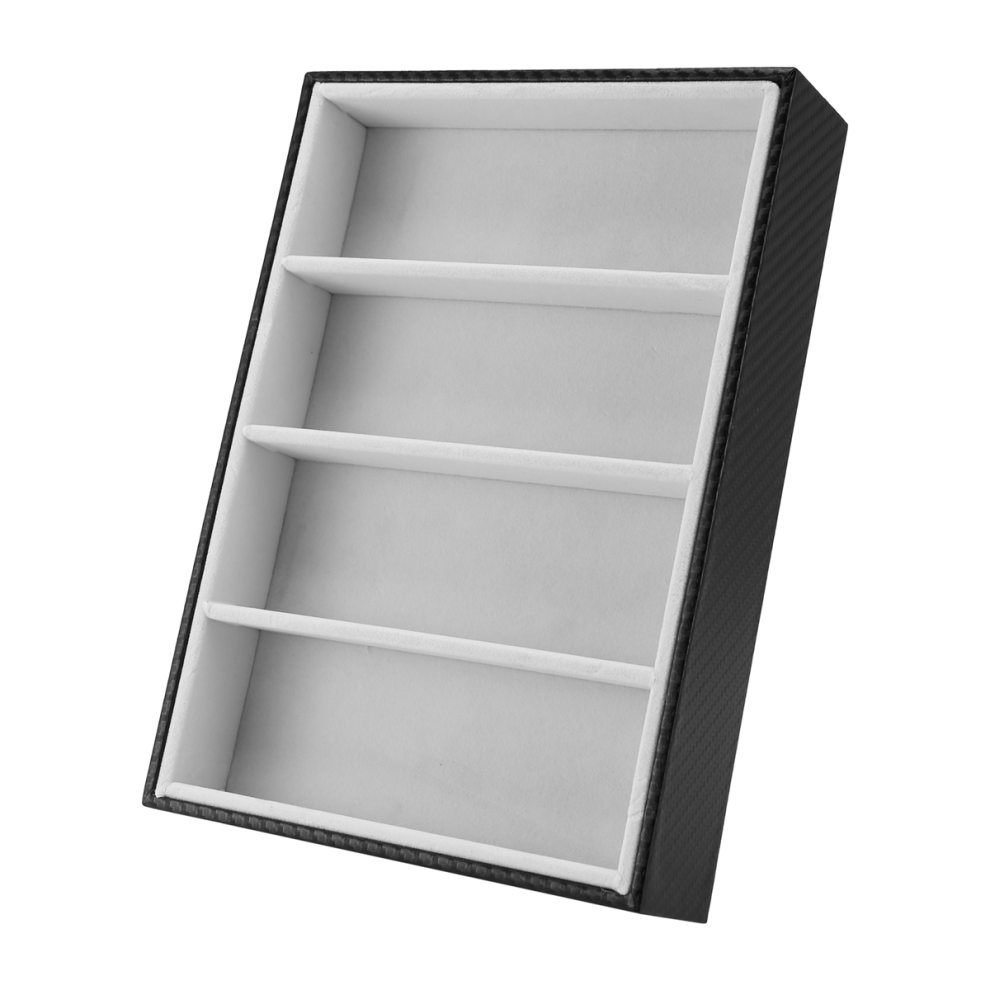 Semoic Sunglasses Display Glasses Cases 4 Grids Box Jewel