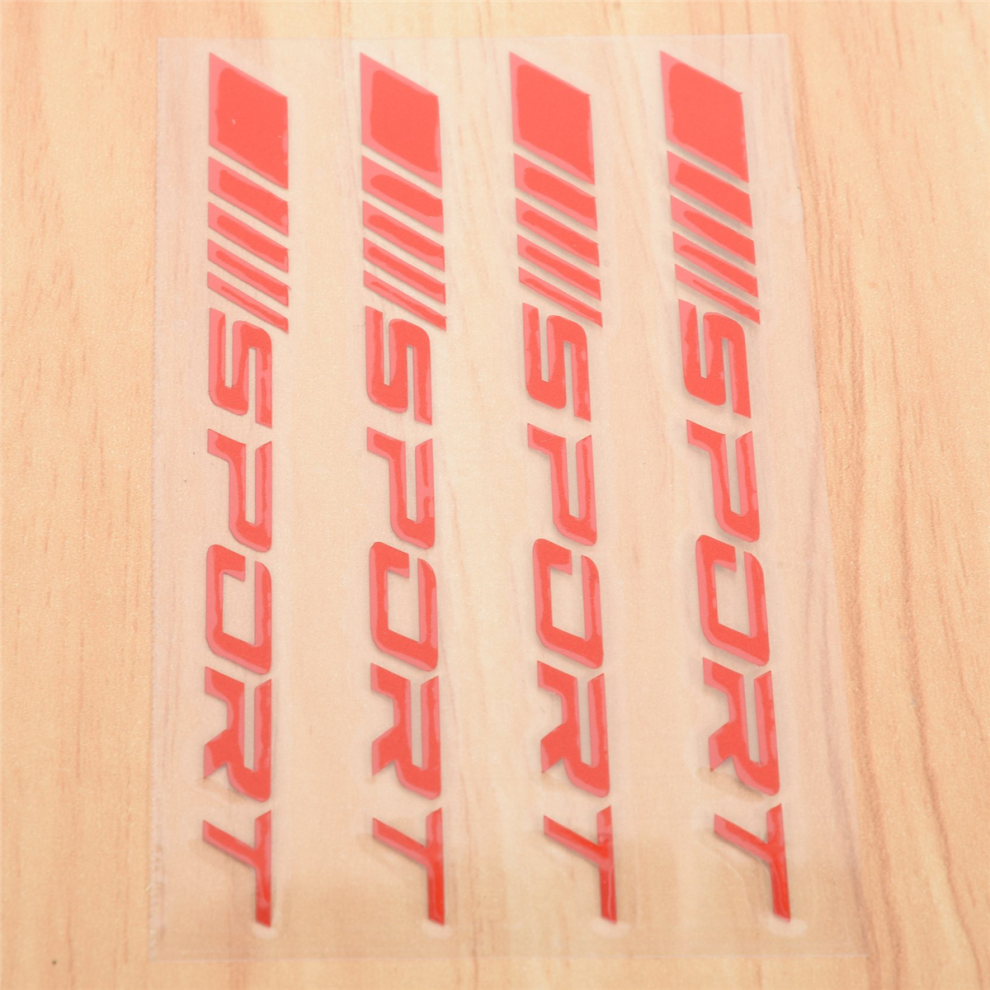 Sport Decal Sticker Wheels Rims Racing Car Self Ad