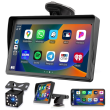 Portable Dash Mount Carplay Display 7In Touch Scre
