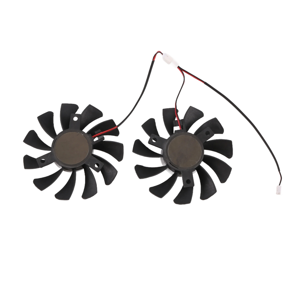 75Mm 2Pin Gtx1050ti Gpu Cooler Dual Fan For Gtx 10 4853655135162