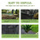 3.5Ft x 50Ft Garden Weed Barrier Landscape Fabric 8