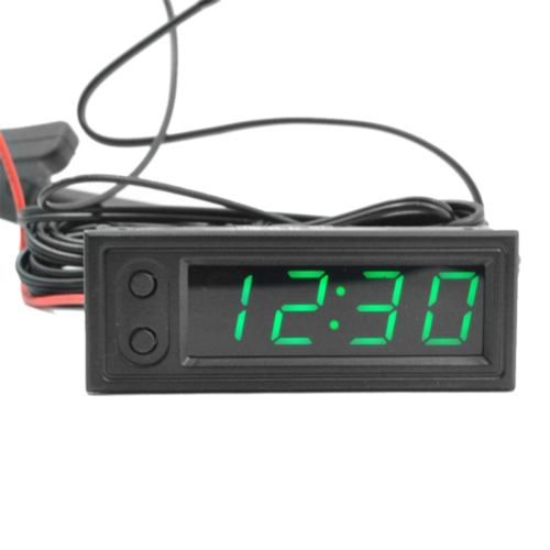 Car Clock Universal Automotive Digital Date 3 in 1 1