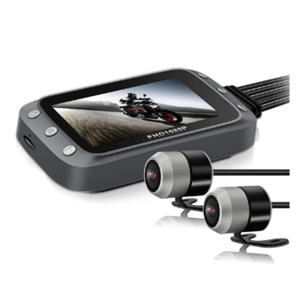 Wifi Motorcycle Dvr Dash Cam 1080P+1080P Full Hd F 4853655138880