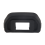 Black Rubber Wrapped Plastic Eyecup Eyepiece for 6 3