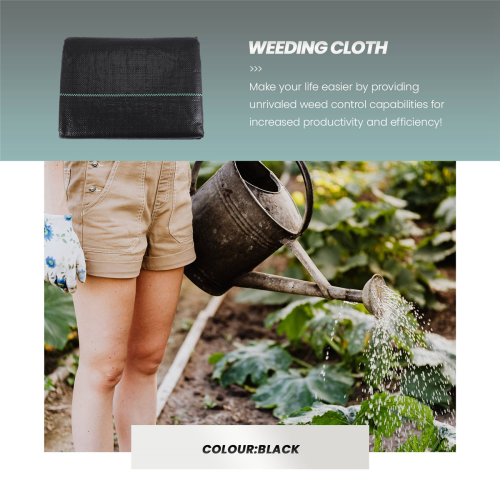 Garden Weeding Barrier Landscape Fabric &Heavy-Dut 2