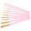 101R Rose mat ensemble de 10 pinceaux taille 16,4 cm 5