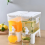 Beverage Dispenser with Spigot, Juice Jug Tap, Mil 6