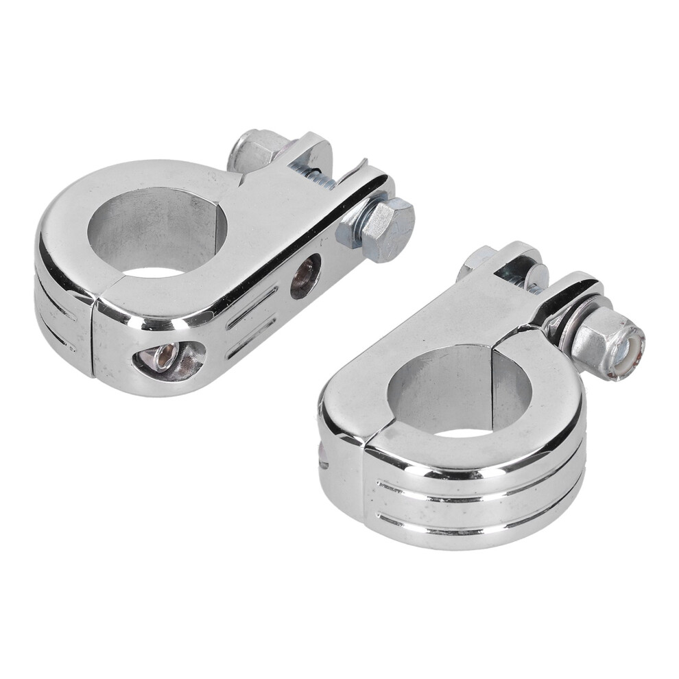 Aluminum Alloy Footpeg Mount Clamp For Motorcycle Fit For Honda Suzuki Yamaha 6931333502753