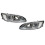 Pair Front Bumper Fog Light Clear Lens Driving Lam 1