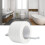 Porte-essuie-tout mural blanc en PP 28,5 cm Std 13