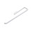 Porte-essuie-tout mural blanc en PP 28,5 cm Std 14