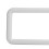 Porte-essuie-tout mural blanc en PP 28,5 cm Std 5