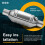 Inlet/Outlet Universal Catalytic Converter, with O 7